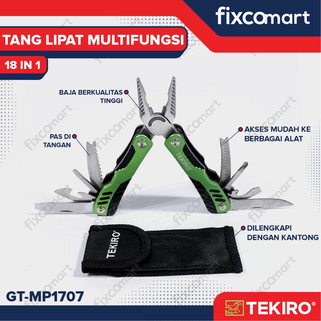 Tekiro Tang Lipat Multifungsi 18 In 1