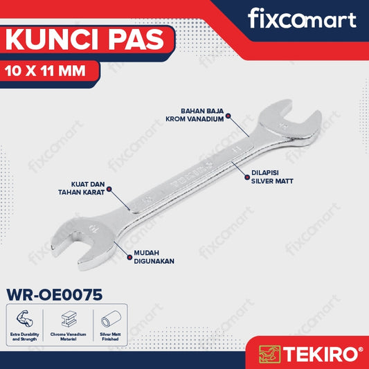 Tekiro Kunci Pas 17 X 19 mm - 10X11 MM