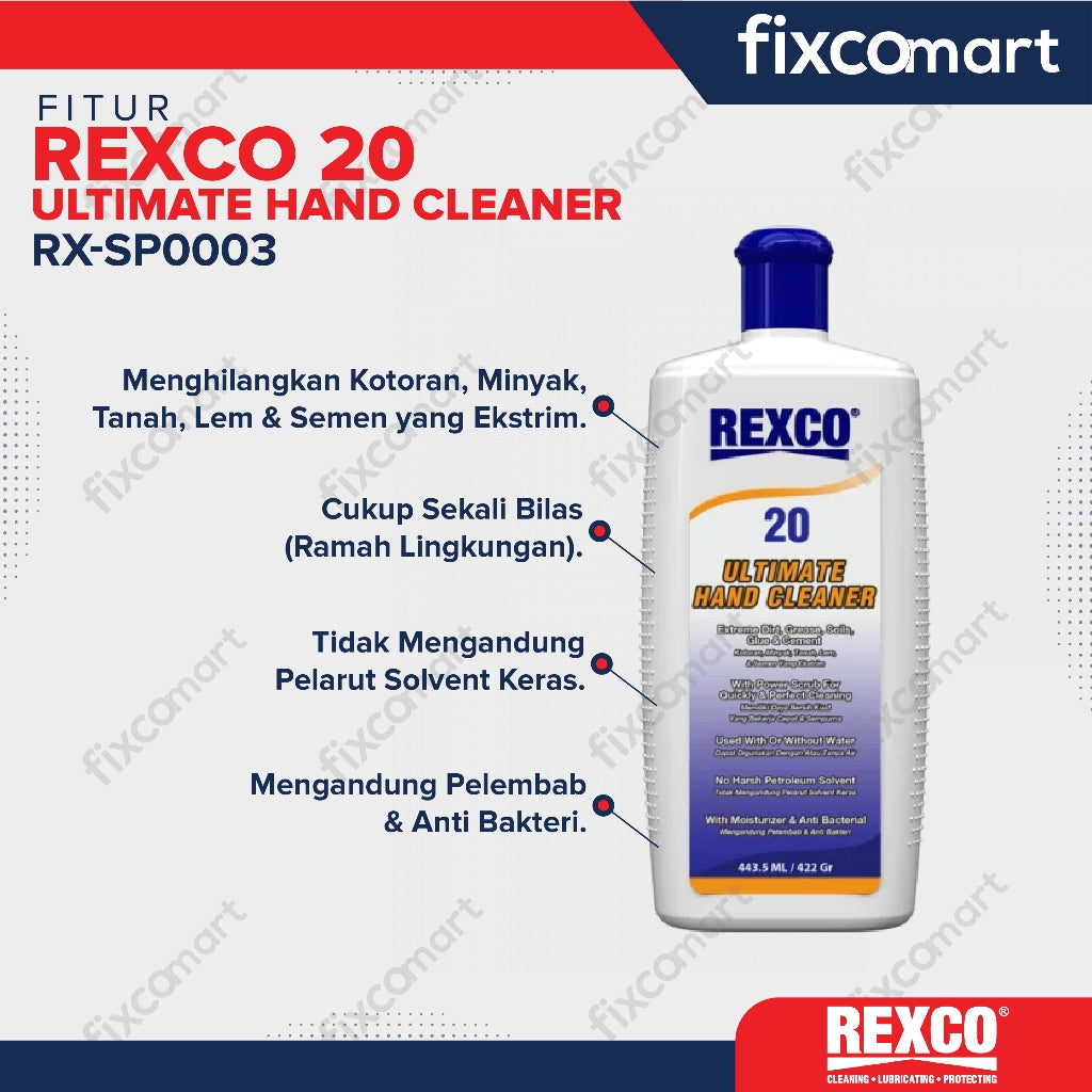 Rexco 20 Hand Cleaner / Pembersih Tangan