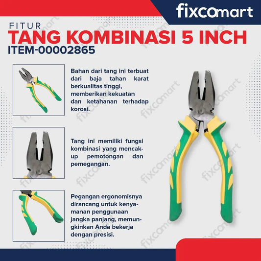 Boss Tang Kombinasi 5" Inch FIXCOMART