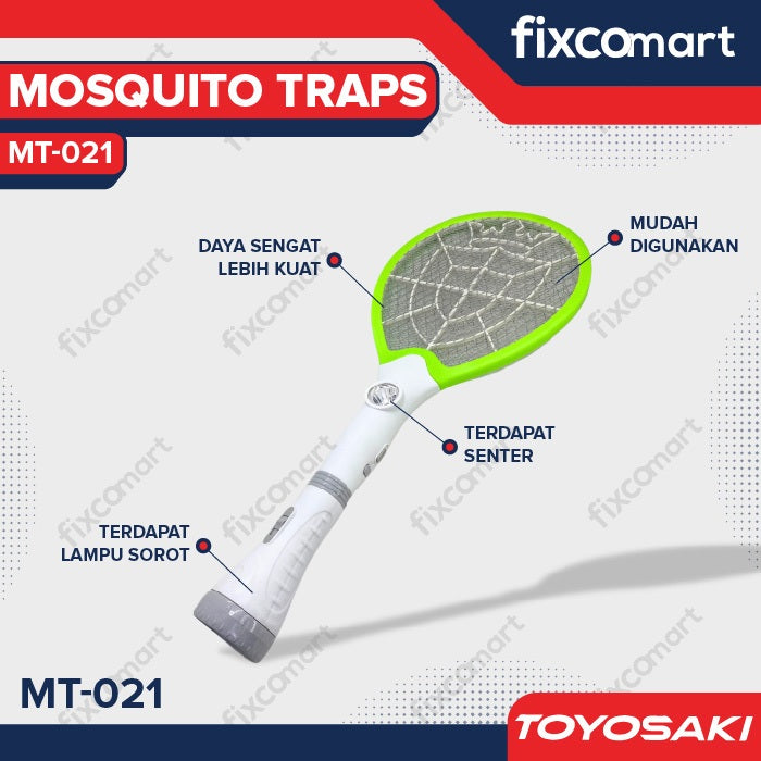 TOYOSAKI Raket Nyamuk - MT021