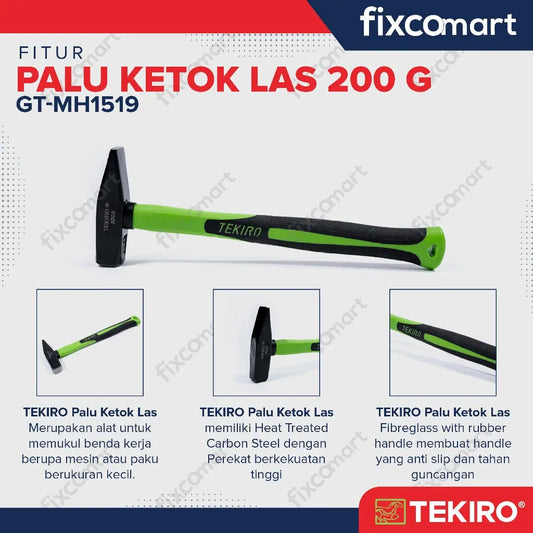 Tekiro Palu Mekanik 200G / Machinist Hammer FIXCOMART