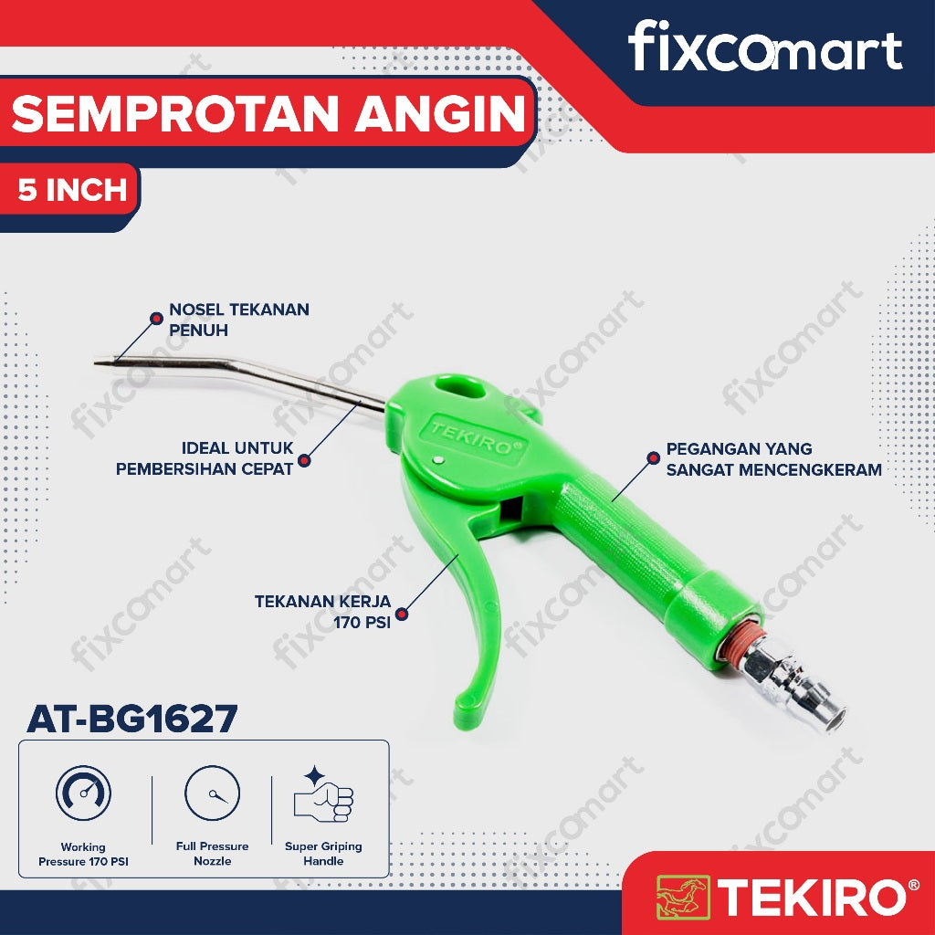 Tekiro Air Blow Gun 5 Inch / Alat Semprot Debu