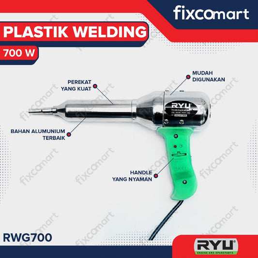 RYU PLASTIC WELDING 700 WATT - MESIN LAS PVC PLASITC