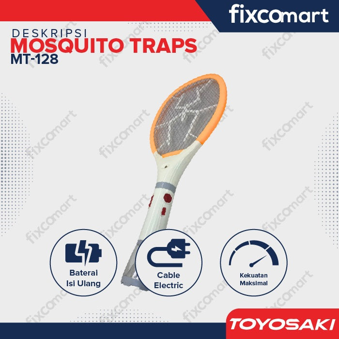 TOYOSAKI Raket Nyamuk - MT128