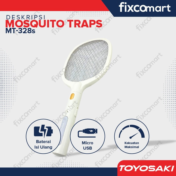 TOYOSAKI Raket Nyamuk - MT328S