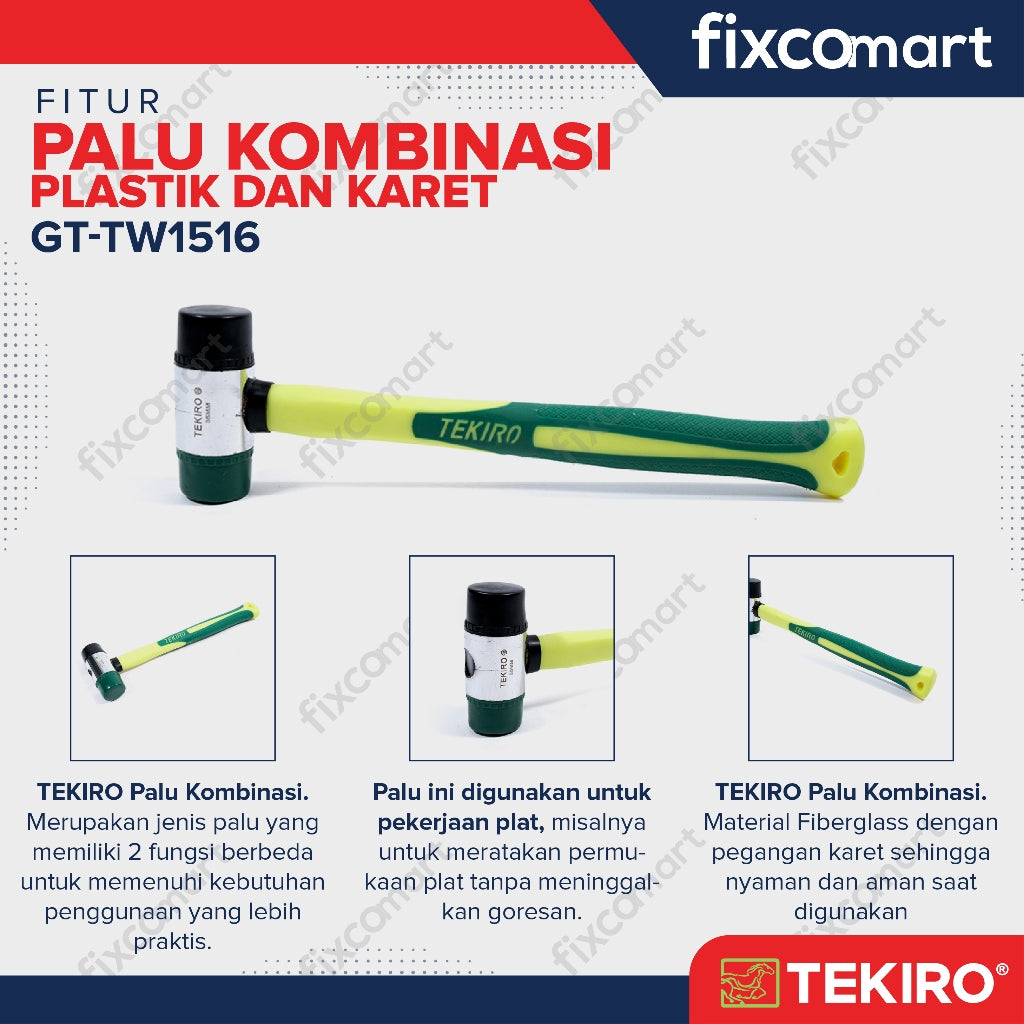 Tekiro Palu Kombinsai 35 mm (Karet dan Plastik)