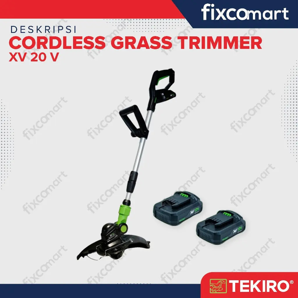 Tekiro Mesin Pemotong Rumput XV 20 V Cordless Grass Trimmer FIXCOMART