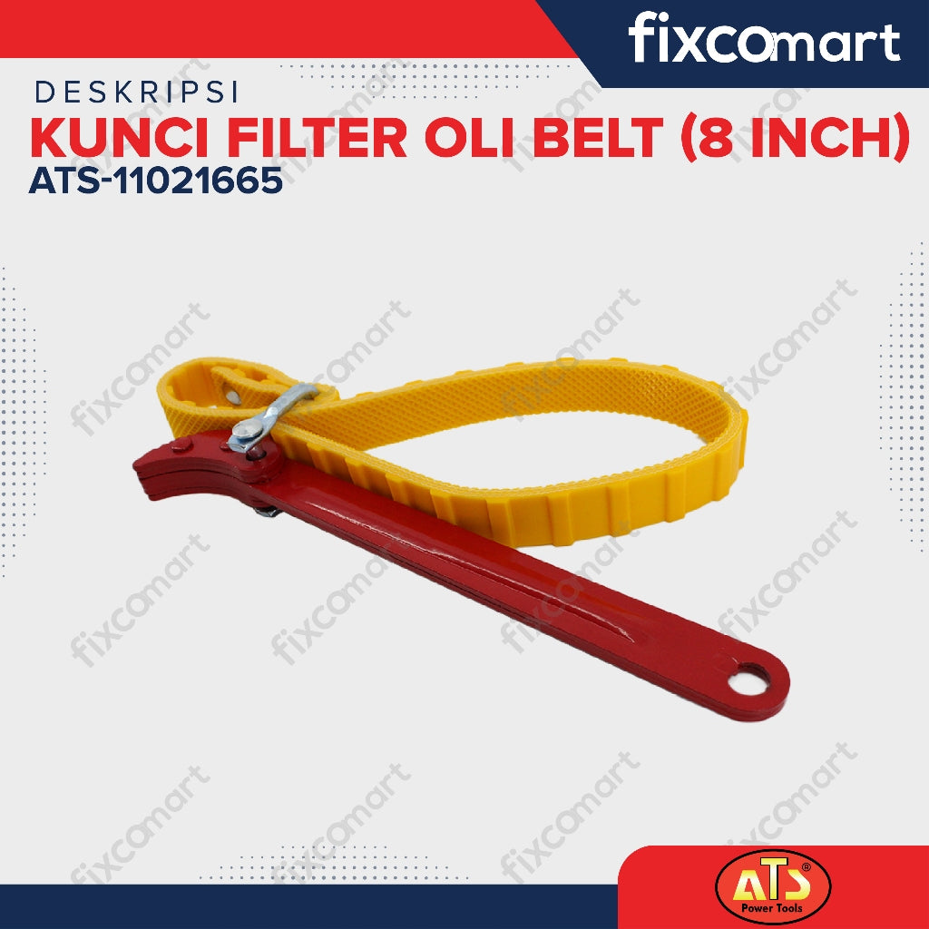 FIXCOMART - ATS Oil Filter / Filter Oli Belt 8 inch / inchi