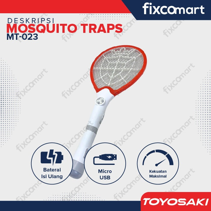 TOYOSAKI Raket Nyamuk - MT023