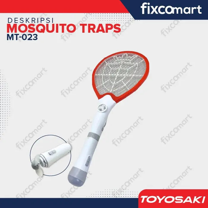 TOYOSAKI Raket Nyamuk - MT023 FIXCOMART