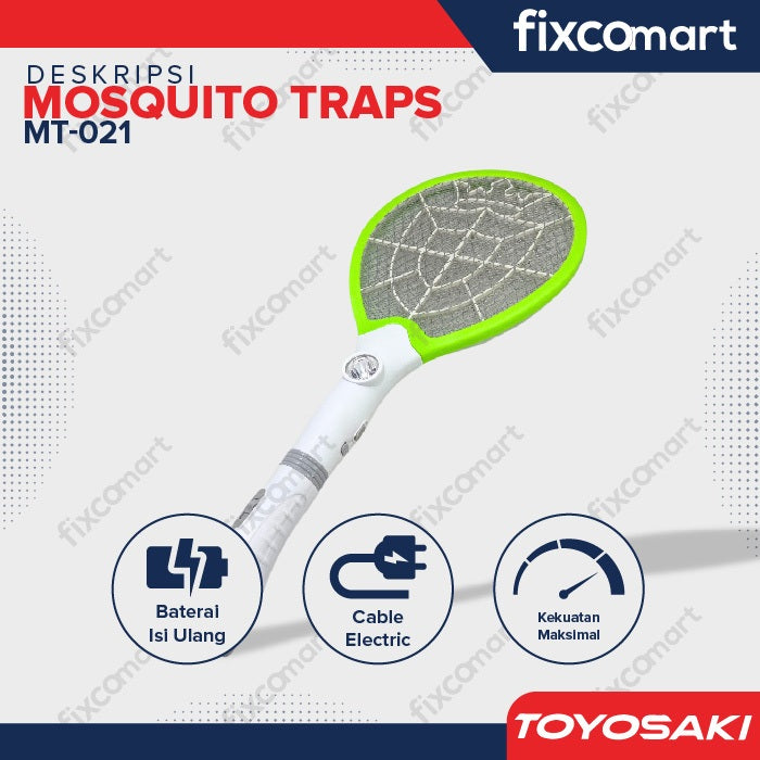 TOYOSAKI Raket Nyamuk - MT021