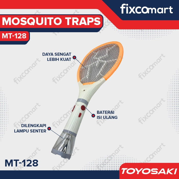 TOYOSAKI Raket Nyamuk - MT128