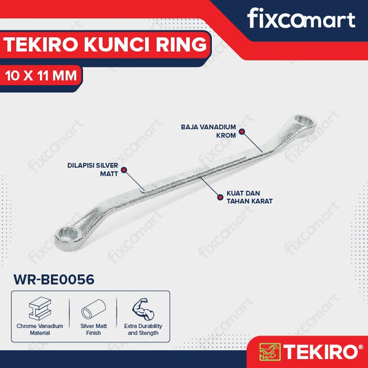 Tekiro Box End Wrench / Tekiro Kunci Ring10 X 11 MM