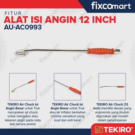 Tekiro Isi Angin 12 Inch / Tekiro Air Chuck For Truck
