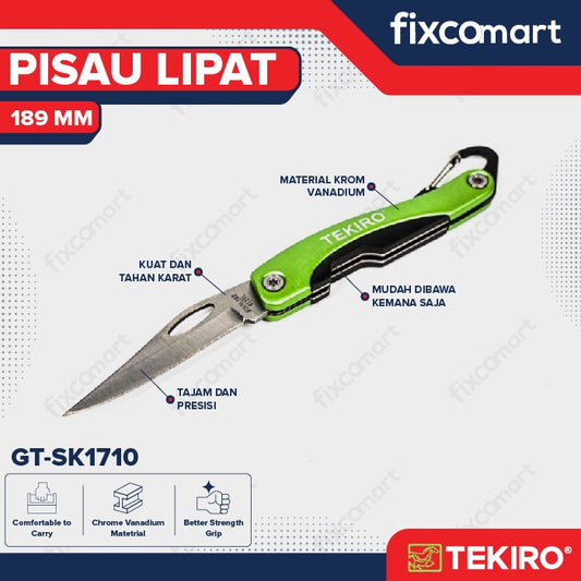 Tekiro Pisau Lipat - Tekiro Single Knife