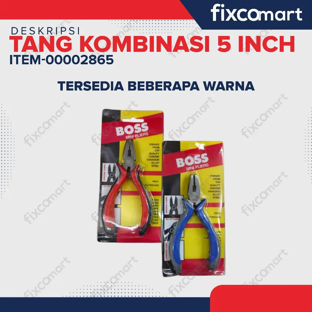 Boss Tang Kombinasi 5" Inch FIXCOMART
