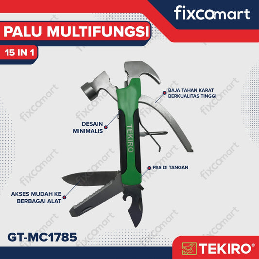 Tekiro Palu Multifungsi 15 in 1 - Kambing