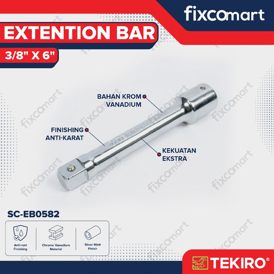 Tekiro Extention Bar 3/8 X 6 Inch / Tekiro Sambungan Mata Sock