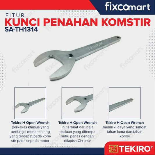 Tekiro H Open Wrench / Kunci Penahan Komstir FIXCOMART