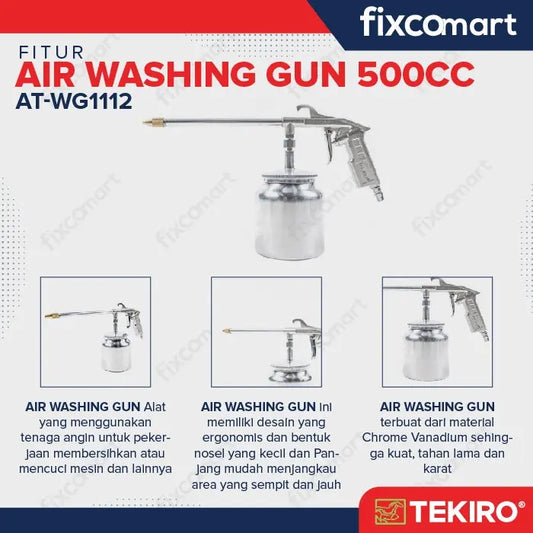 Tekiro Air Washing Gun / Pembersih Debu Semprot 500 Cc FIXCOMART