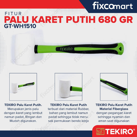 Tekiro Palu Karet 680G / Rubber Hammer