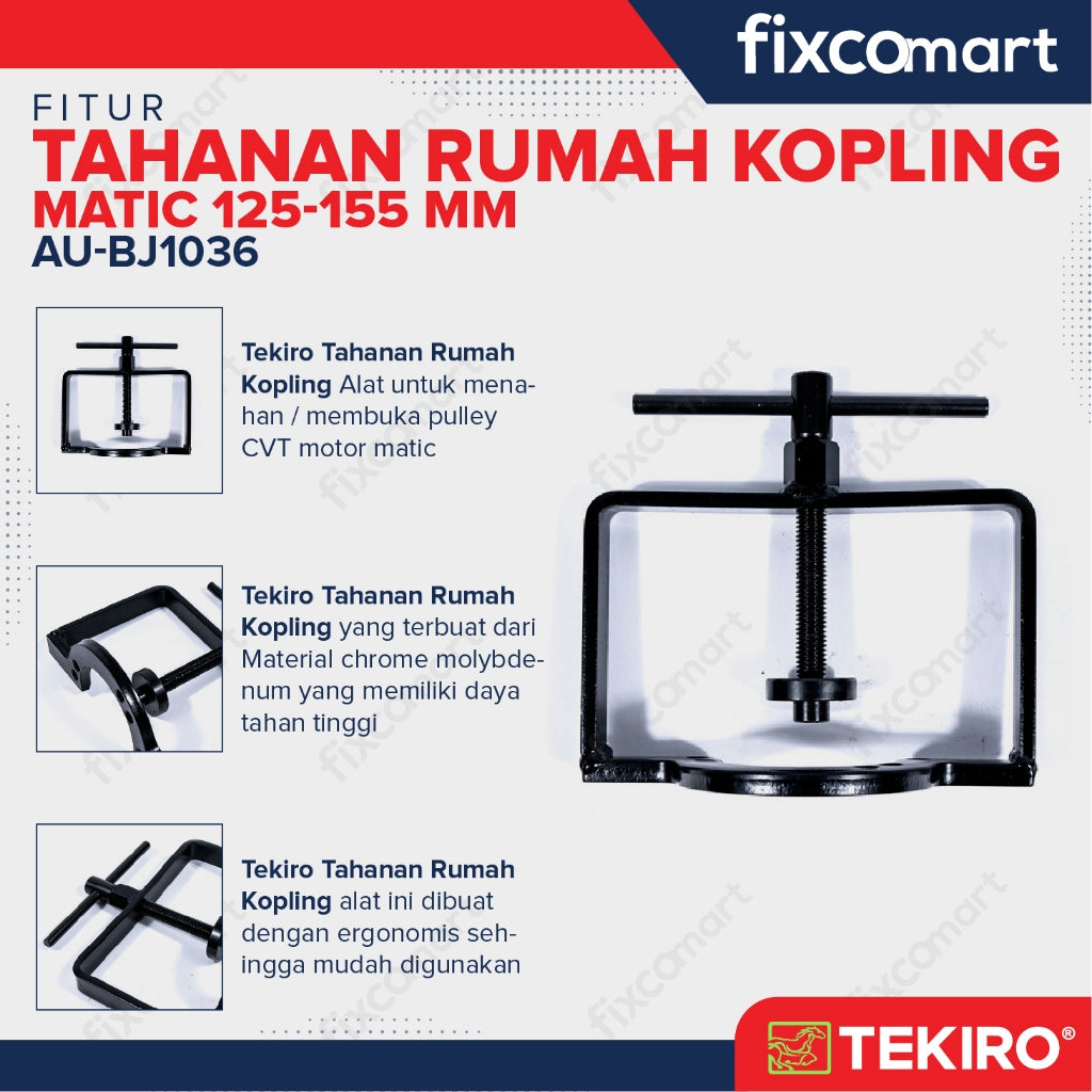Tekiro Tahanan Rumah Kopling Motor Matic 125-155 Mm