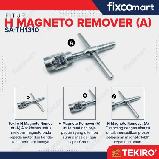 Tekiro H Magneto Remover (A) / Kunci Pelepas FlyWheel FIXCOMART