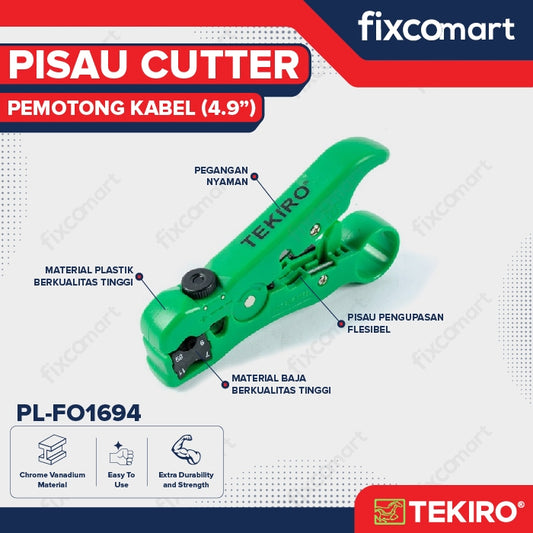 Tekiro Cutter Pemotong Kabel / Tekiro Blade Cable Stripper