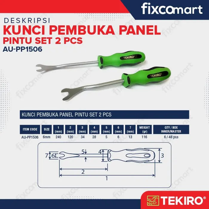Tekiro Upholstery Panel Remover FIXCOMART