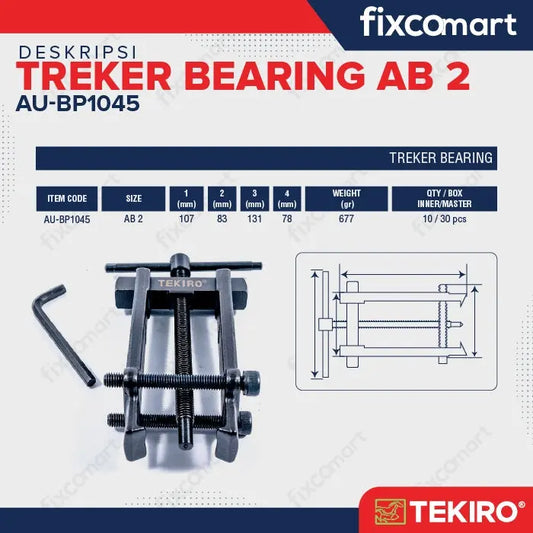 Tekiro Bearing Puller Ab2 / Treker Bearing FIXCOMART