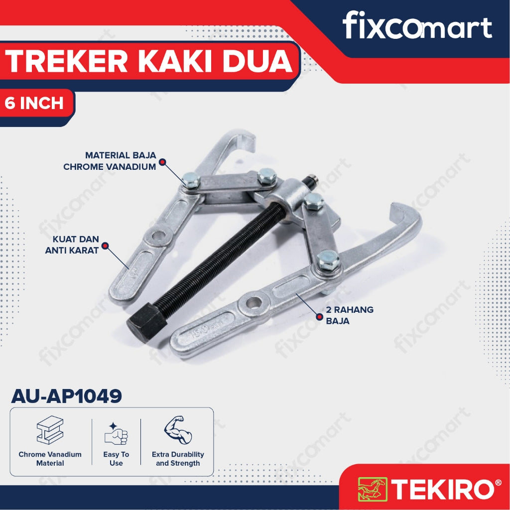 Tekiro Treker Kaki 2 / Two Arm Puller 6 Inch