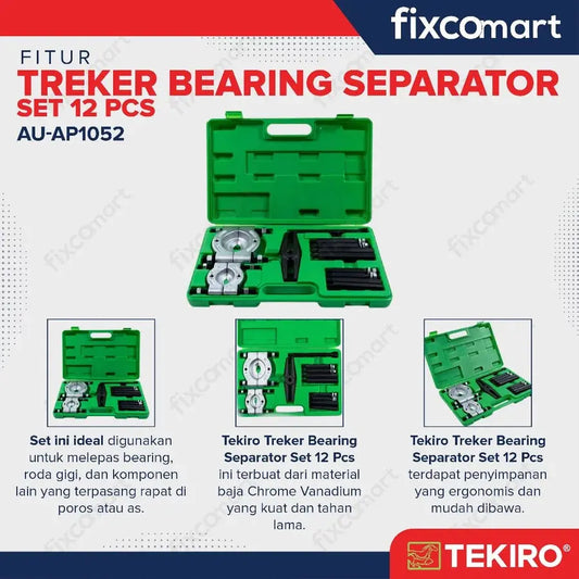 Tekiro Bearing Separator Set 12 Pcs FIXCOMART