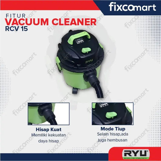 RYU Vacuum Cleaner - Ryu RVC 15 FIXCOMART