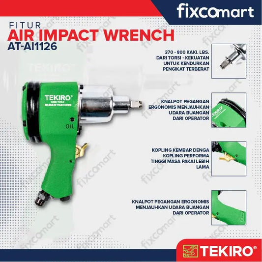 Tekiro Air Impact 1/2 Inch / Mesin Pneumatic Impact FIXCOMART