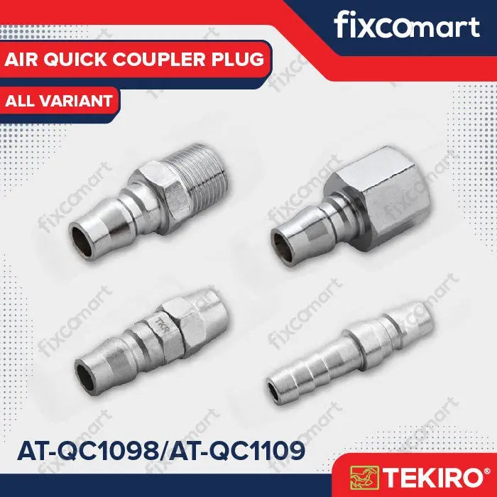 Tekiro Quick Coupler Plug PF / PH / PM / PP Sambungan Selang Kompresor FIXCOMART