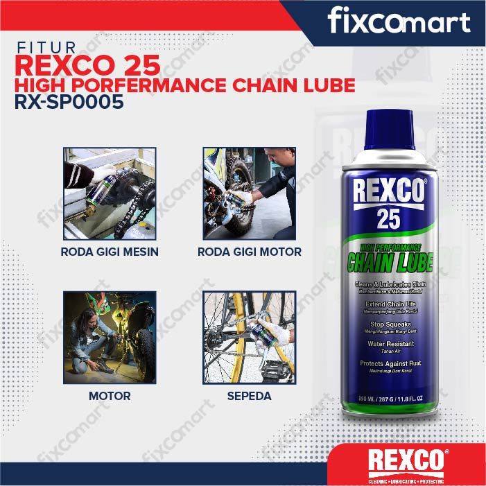 Rexco 25 Pelumas Rantai/ Chain Lube / Rexco 25 - 350 Ml
