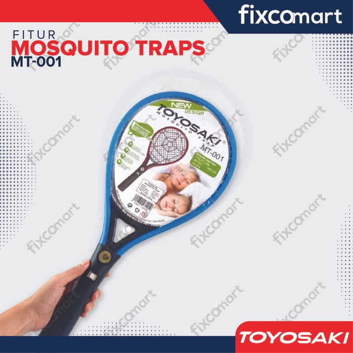 Raket Nyamuk Elektrik TOYOSAKI MT-001