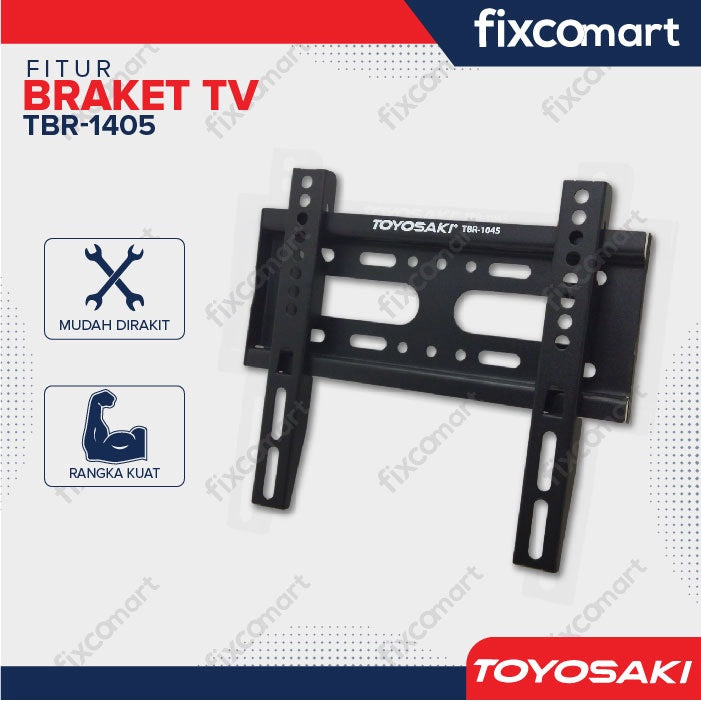 Bracket TV LCD LED 10" - 45" Toyosaki 1045