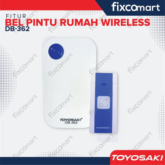 Bel Pintu Rumah WIRELESS Toyosaki DB-362 FIXCOMART