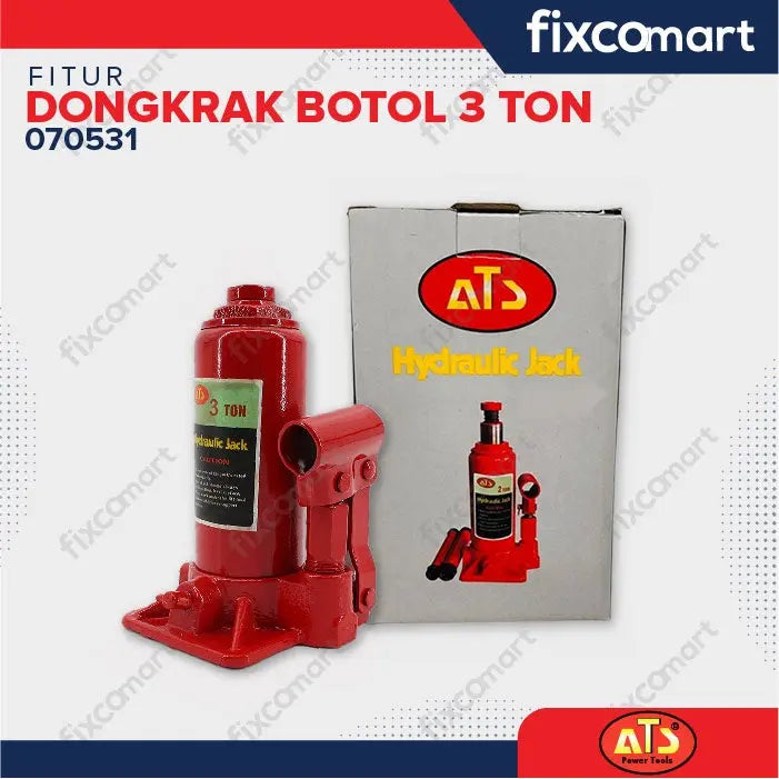 Dongkrak Botol ATS 3 TON FIXCOMART