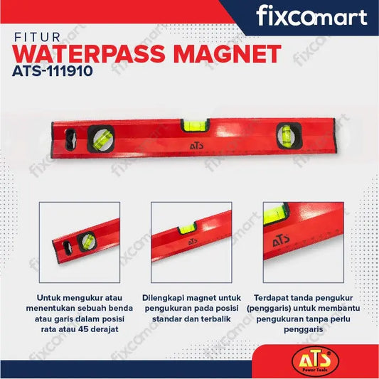 ATS Waterpas Magnet 24 (INCH) FIXCOMART