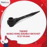 Tekiro Kunci Ring Double Ratchet 12 X 14 mm / Tekiro Contruction Wrench