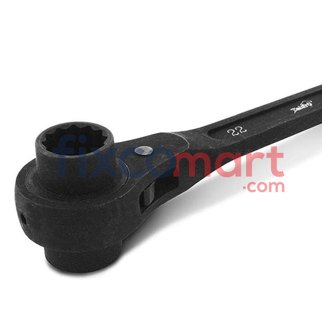 Tekiro Kunci Ring Double Ratchet 27 X 30 mm / Tekiro Contruction Wrench