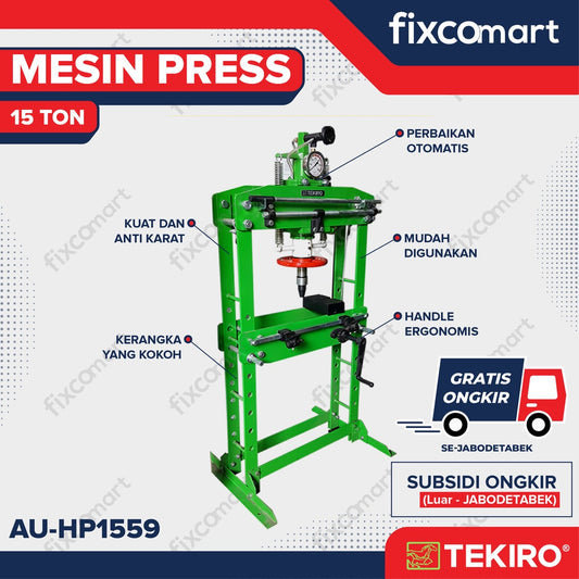 Tekiro Mesin Press 15 Ton - Hydraulic Press
