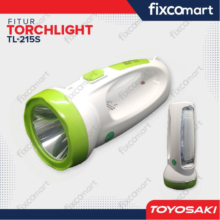 Senter LED Lampu Emergency Toyosaki TL-215S