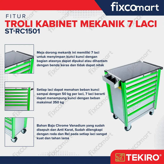 Tekiro Troli 7 Susun - Cabinet Drawer FIXCOMART
