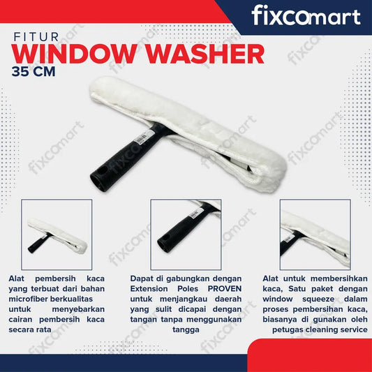 Window Washer 35 cm FIXCOMART