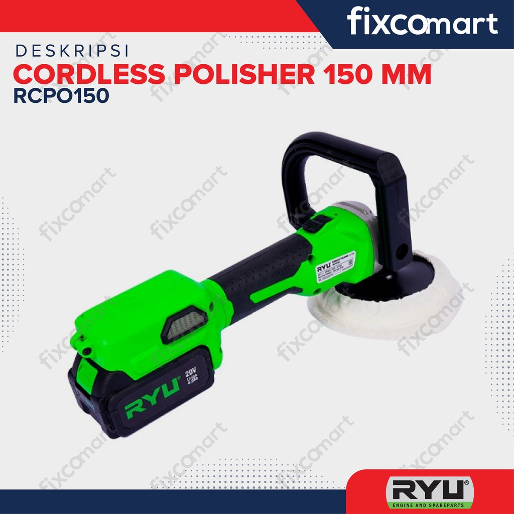 RYU Cordless Polisher 150 MM