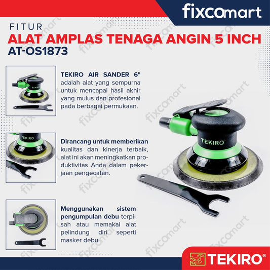 TEKIRO Air Sander 5" - Amplas Tenaga Angin